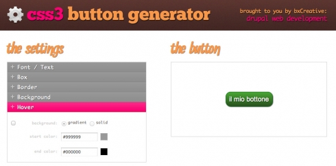 Creare bottoni personalizzati per le nostre pagine web